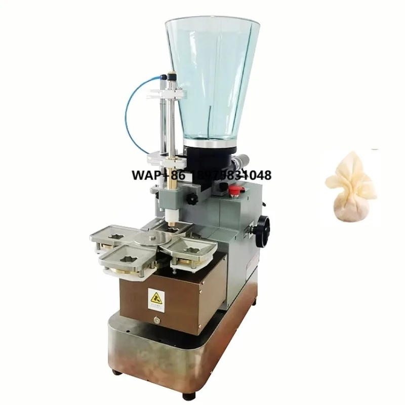 Automatic desktop wonton making machine, dumpling soup Hengtun wanton making filling machine