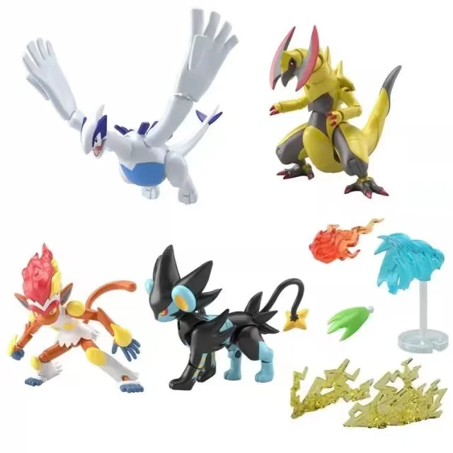 Bandai SHODO  6 7 Series Assembly  Pokemon Anime Figure  Collection  Toys