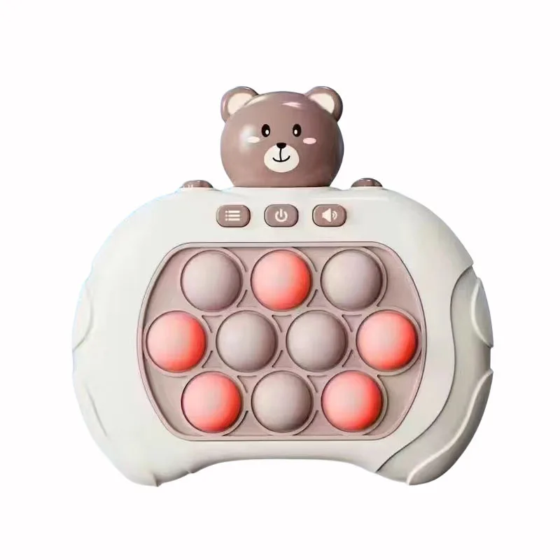 Pop Quick Push Game Machine Children Educational Pinch Fun Decompression Gopher Stress Relief Fidget Toy Kids Christmas Gift