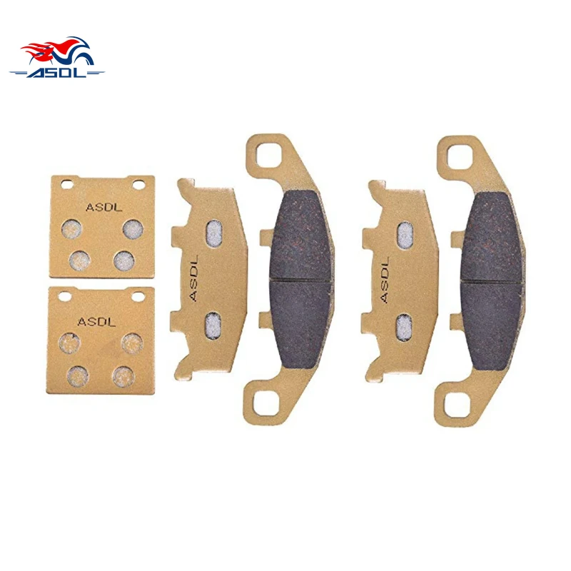 400CC Motorcycle Accessories Front and Rear Brake Pads Disc Tablets For SUZUKI GSF400 GSF400M GSF 400 M/N/P Bandit 400 1991-1995