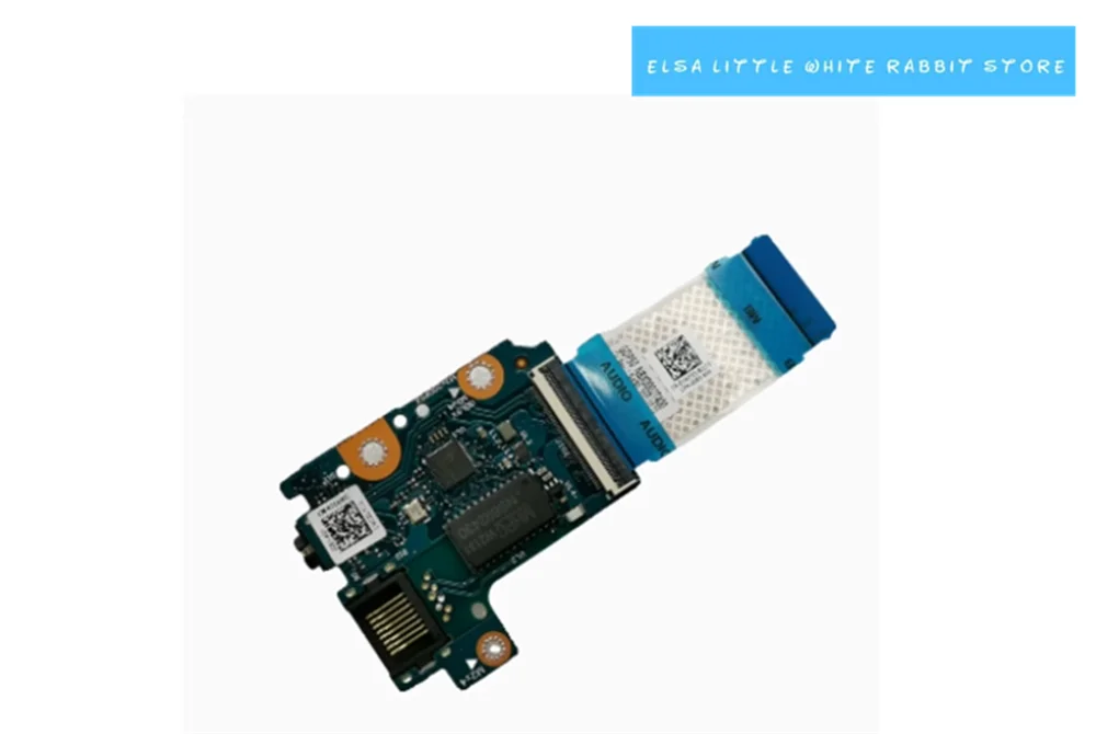 Для Dell Alienware M15 R5 R6 G15 5515 аудио RJ45 Lan плата с кабелем 07C6KC GDP53/GDL56 LS-K66DP