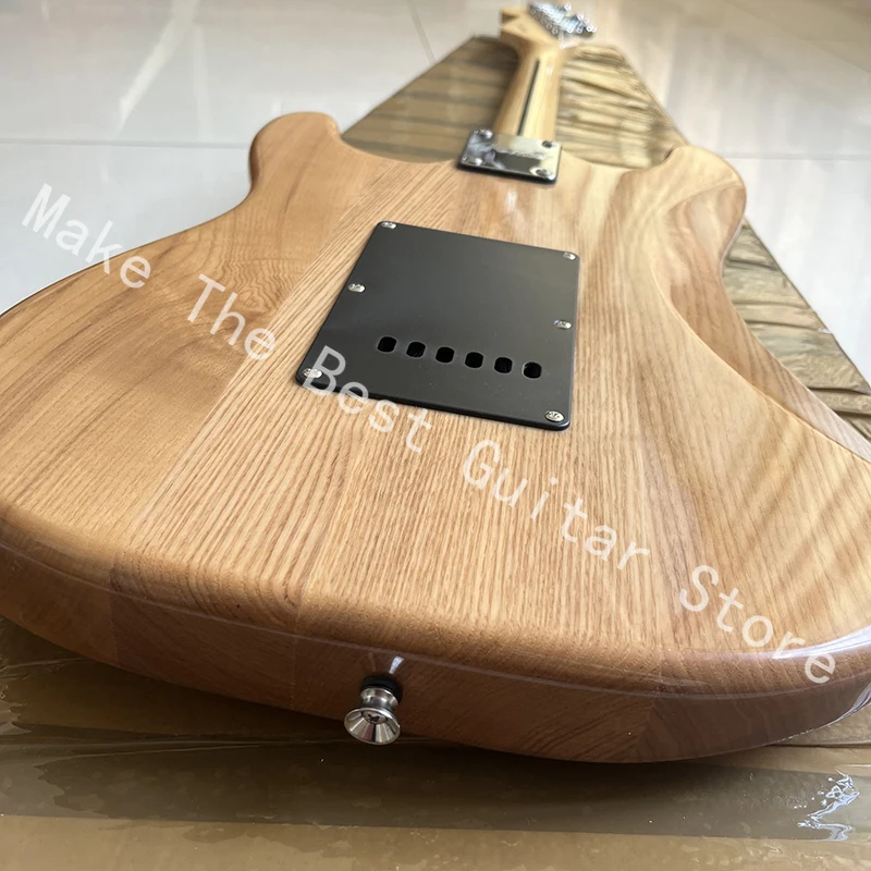 22 tone finger electric guitar, high-quality natural wood color, professional level, fast delivery.