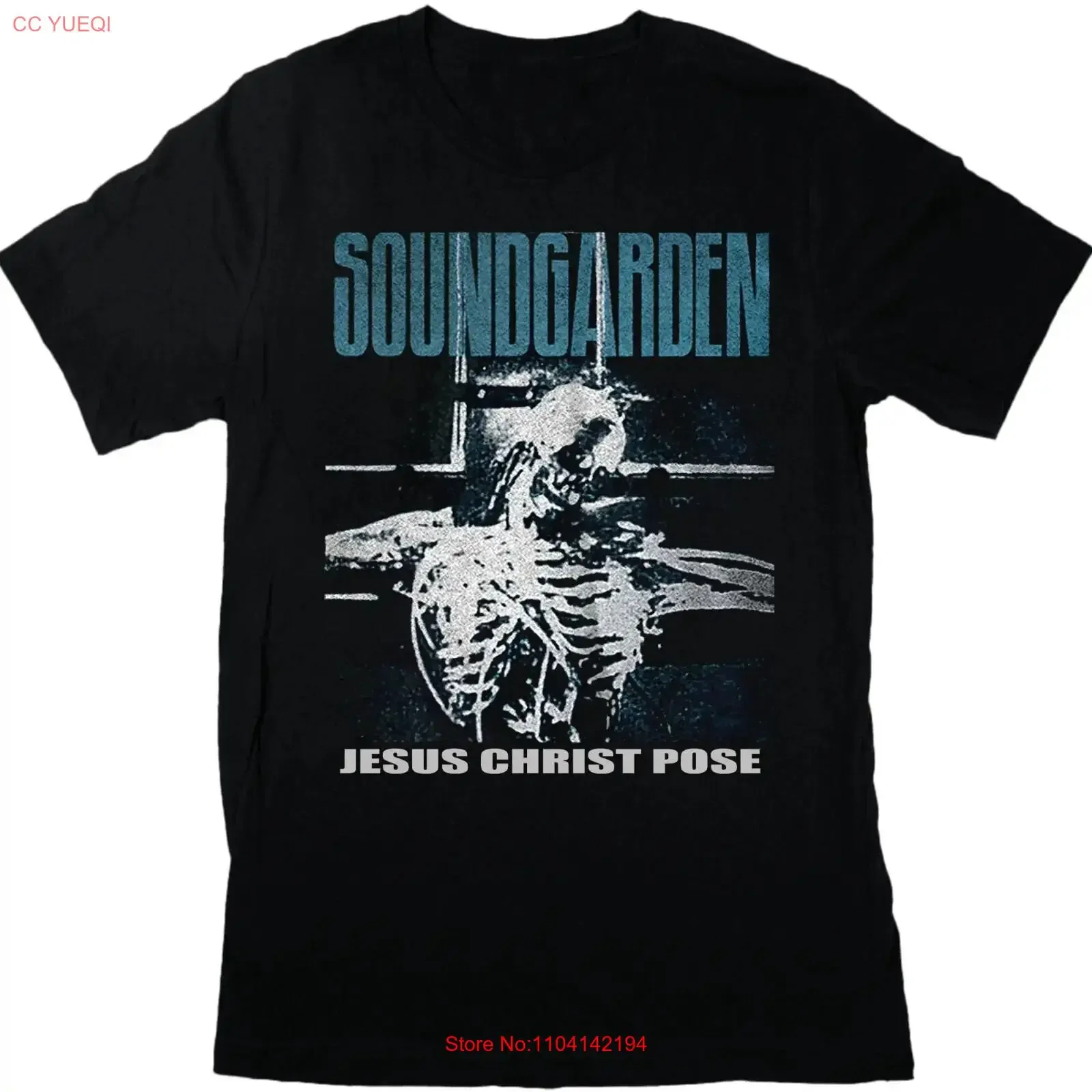 Vintage Soundgarden Concert S 235XL T Shirt 11D161 vintage Washed Breathable Top For Everyday Wear Slightly Stretched Soft