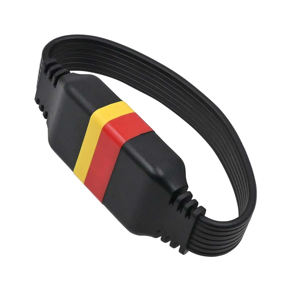 OBDII  36cm  Extension Cable，Professional Automotive Diagnos For Thinkdiag Easydiag OBD2 Connector 16Pin Diagnostic  OBD2 Cable