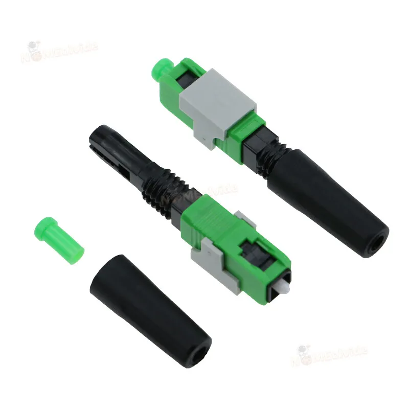 Imagem -05 - Optical Fiber Cabo Quick Connector Conexão a Frio Rápido Adaptador 0.3db para Telecomunicações Ftth sc sc