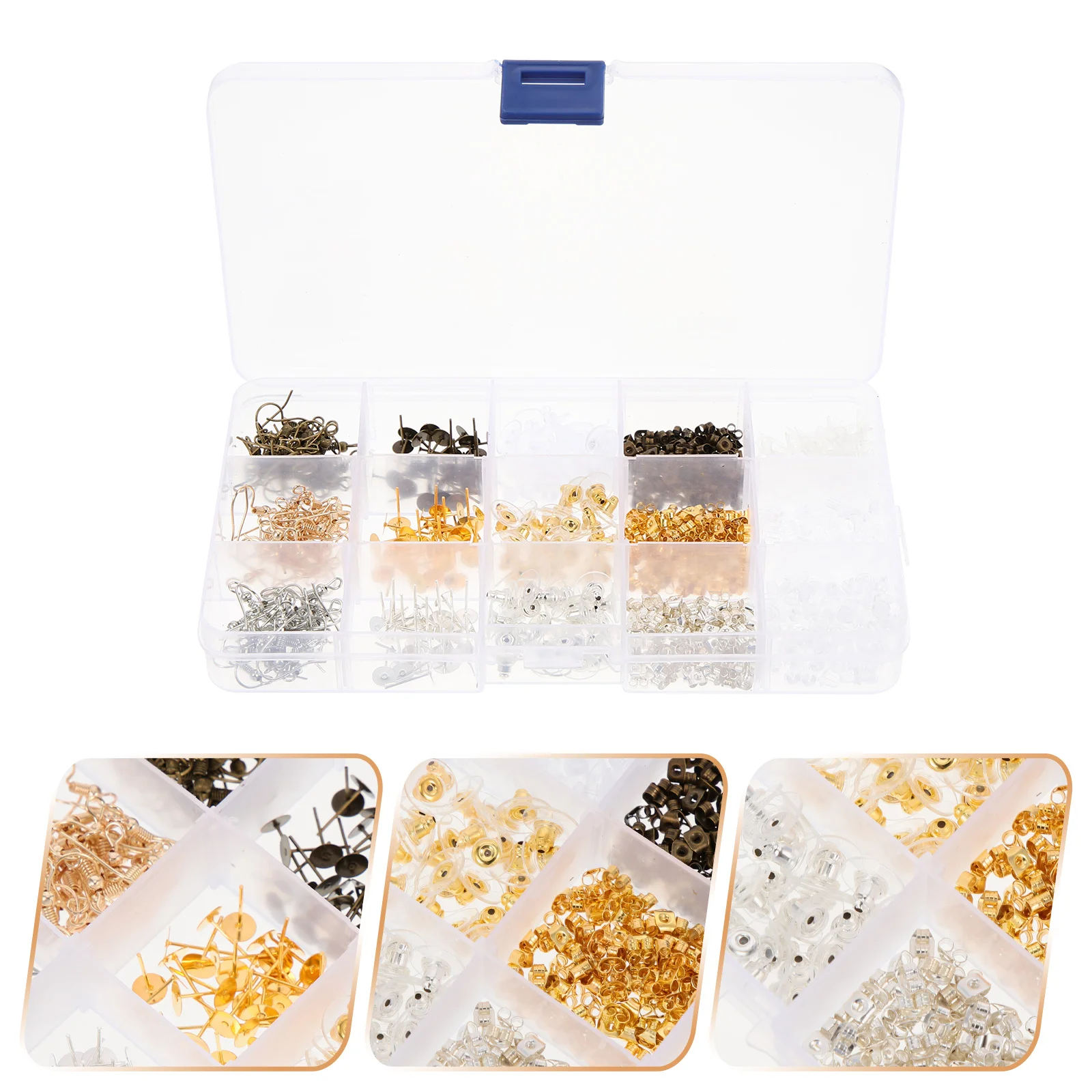 

DIY Earring Hooks Kit Earring Making Accessories Premium Material Durable Handmade Ear Jewelry Supplies DIY Ear Jewelry Supplies
