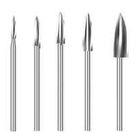 Retails Wood Carving Drill Bit HSS Engraving Drill Bit Set Root Milling Grinder Burr Precise Carve Woodwork 5PCS