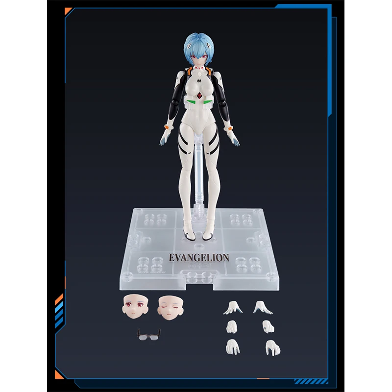 オリジナル EVA 新世紀エヴァンゲリオン アニメ周辺グッズ 綾波レイ 綾波美里 可動式組み立てアニメアクションモデルフィギュアコレクション