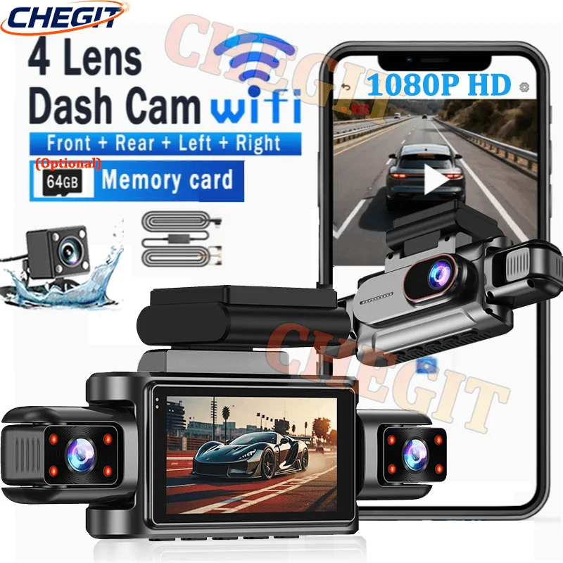 3/4Lens Wifi Dash C…