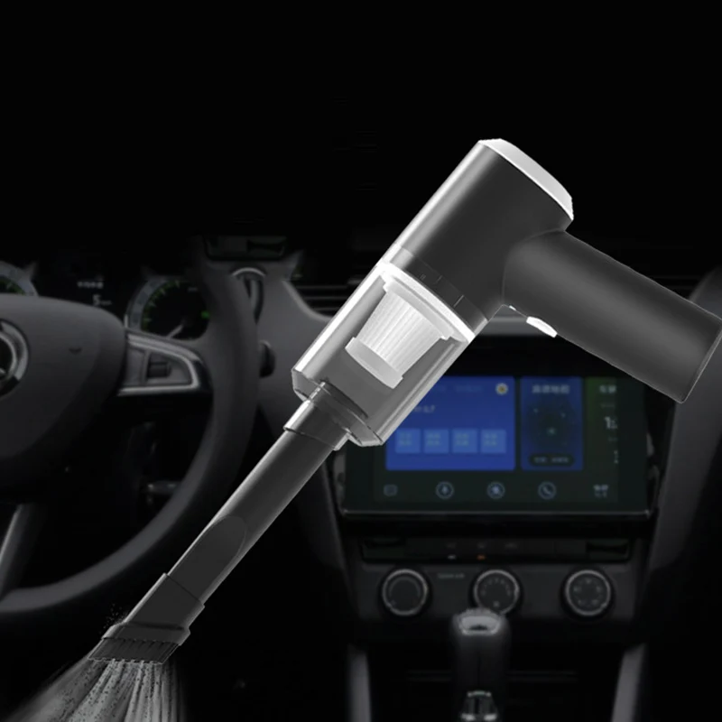 コードレス掃除機9000Pa,ミニポータブル掃除機,高出力,超吸引,車,家庭用,デュアル目的,充電式