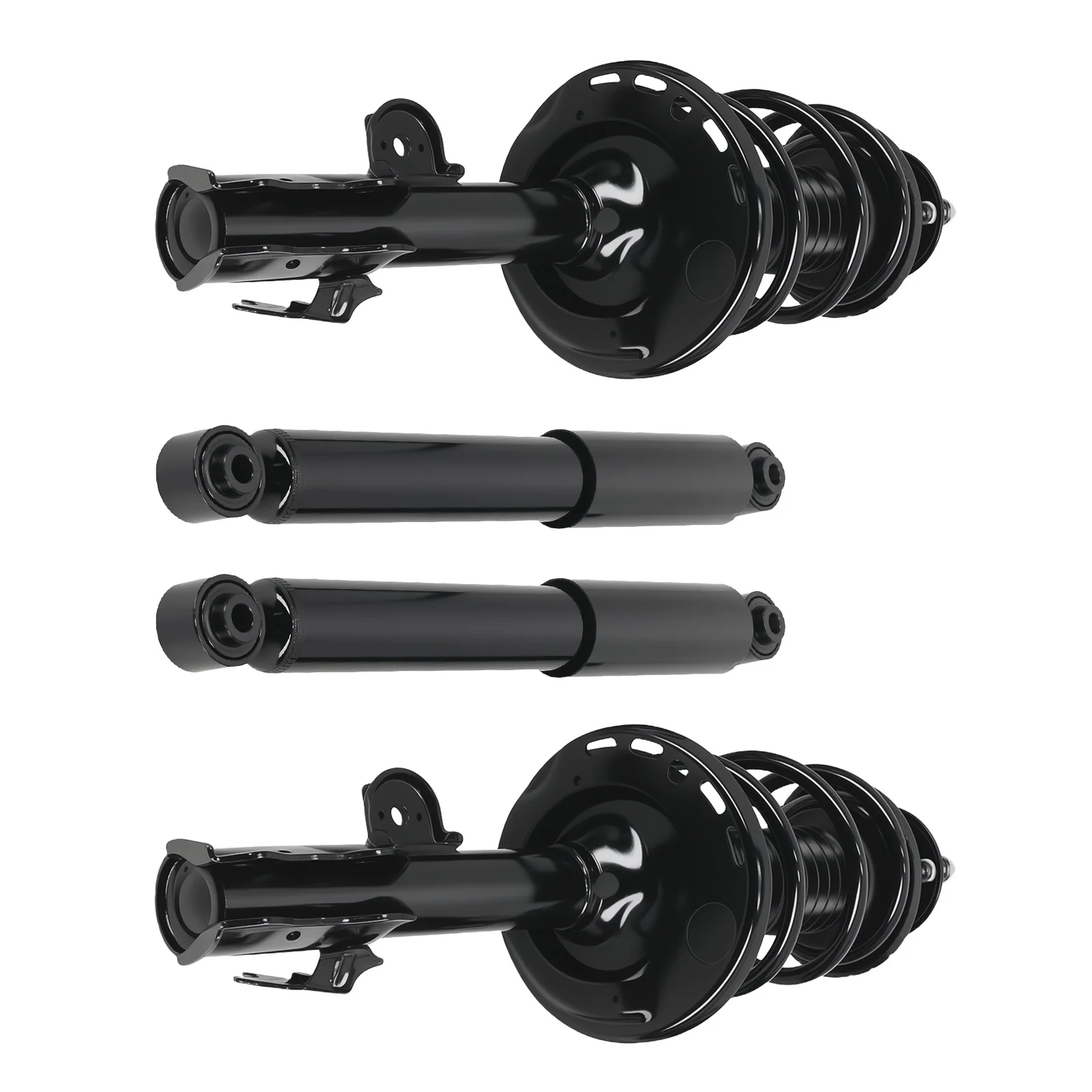 Front Struts w/ Springs Assembly +Rear Shocks Absorber for 2013-2018 Toyota RAV4