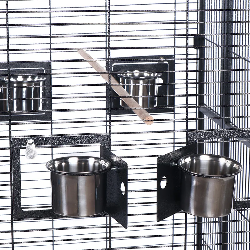

Luxury parrot cage Steel wire bird cage Large metal Pet cage Budgerigar