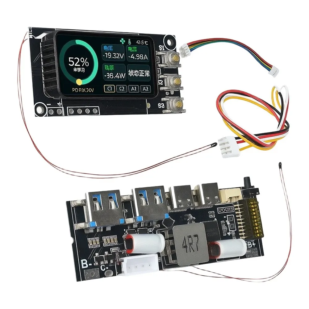 100W Power Supply Mainboard 30 Adjustable For Menu Parameters DIY Power Supply Mainboard For Multi-purpose Electrical Device