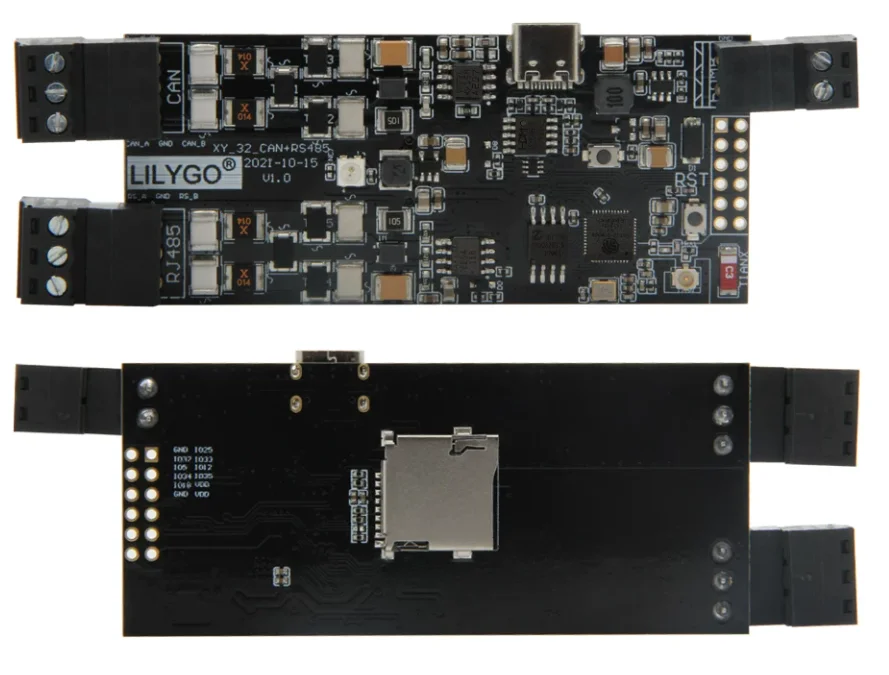 Płytka rozwojowa LILYGO TTGO T-CAN485 ESP32 z interfejsem CAN/RS-485 i obsługą kart TF