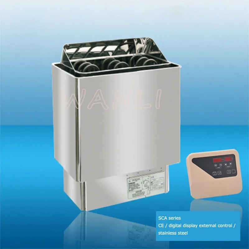 304 Stainless Steel External Control Sauna Heater External Control Sauna Heater Dry Sauna Heater  External Control