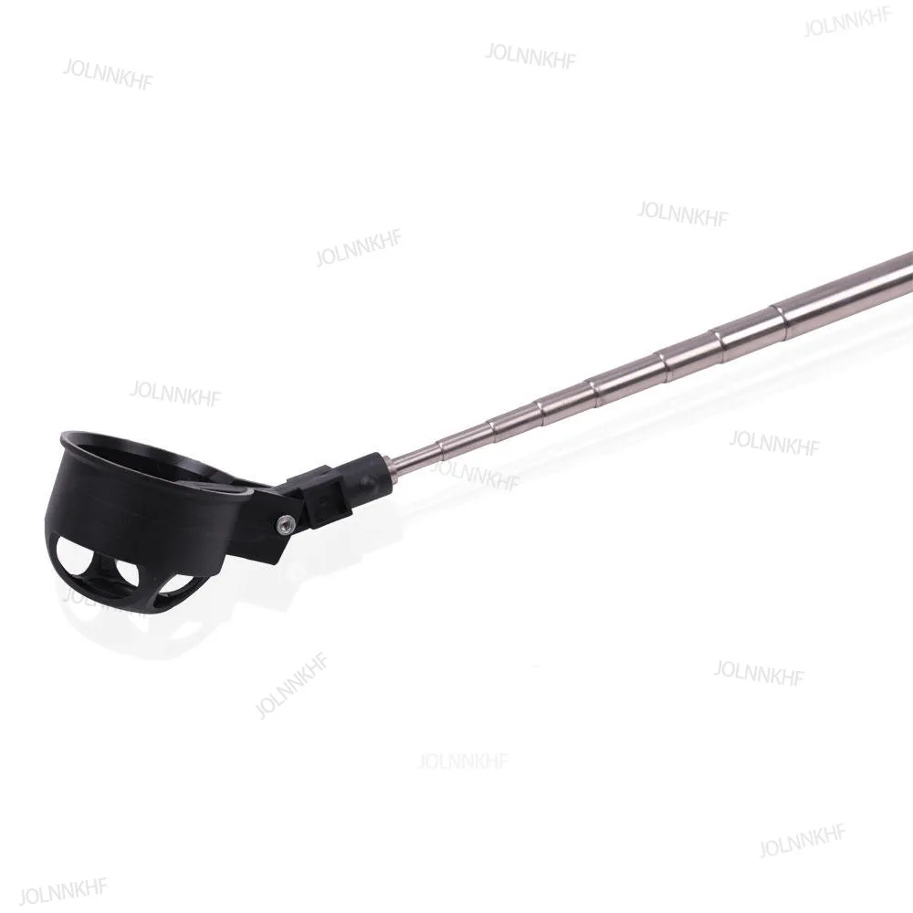Golf Ball Retriever for Water Telescopic Pick up Stick Stainless Steel Shaft With Automatic Locking Scoop Anti-Slip Grip Handle image 5