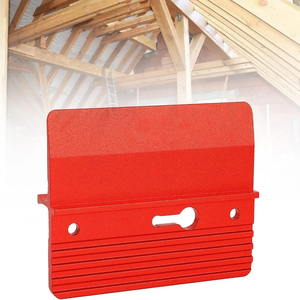 Aluminum Alloy Drywall Fitting Tool Red Precise Positioning Roof Plaster Fixing Board Durable Plaster Positioning Board