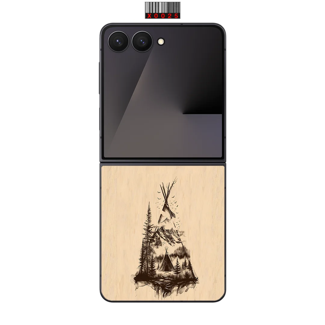 Skin For Samsung Galaxy Z Flip 7 6 5 4 3 Back Film Sticker Full Cover Protective Decal Wrap Side Frame Back Screen Protector