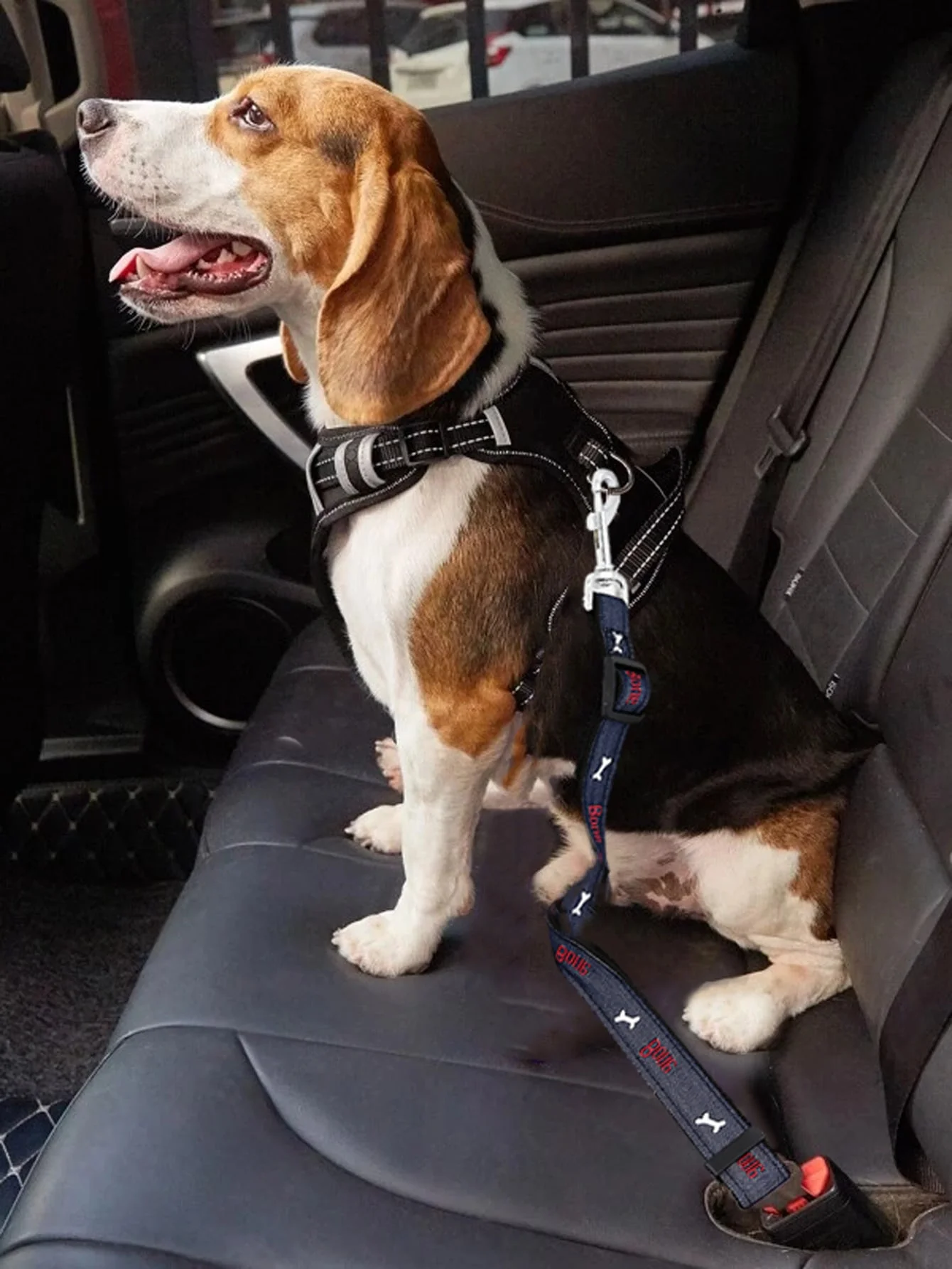 1pc-Car, pet, dog, cat, adjustable vehicle safety belt, safety belt, towing rope