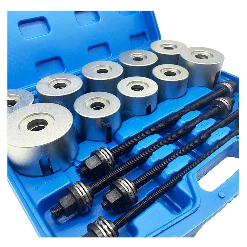 Herramienta de repuesto de manguito de goma universal para automóvil, herramienta de extracción de buje de brazo oscilante inferior del eje trasero