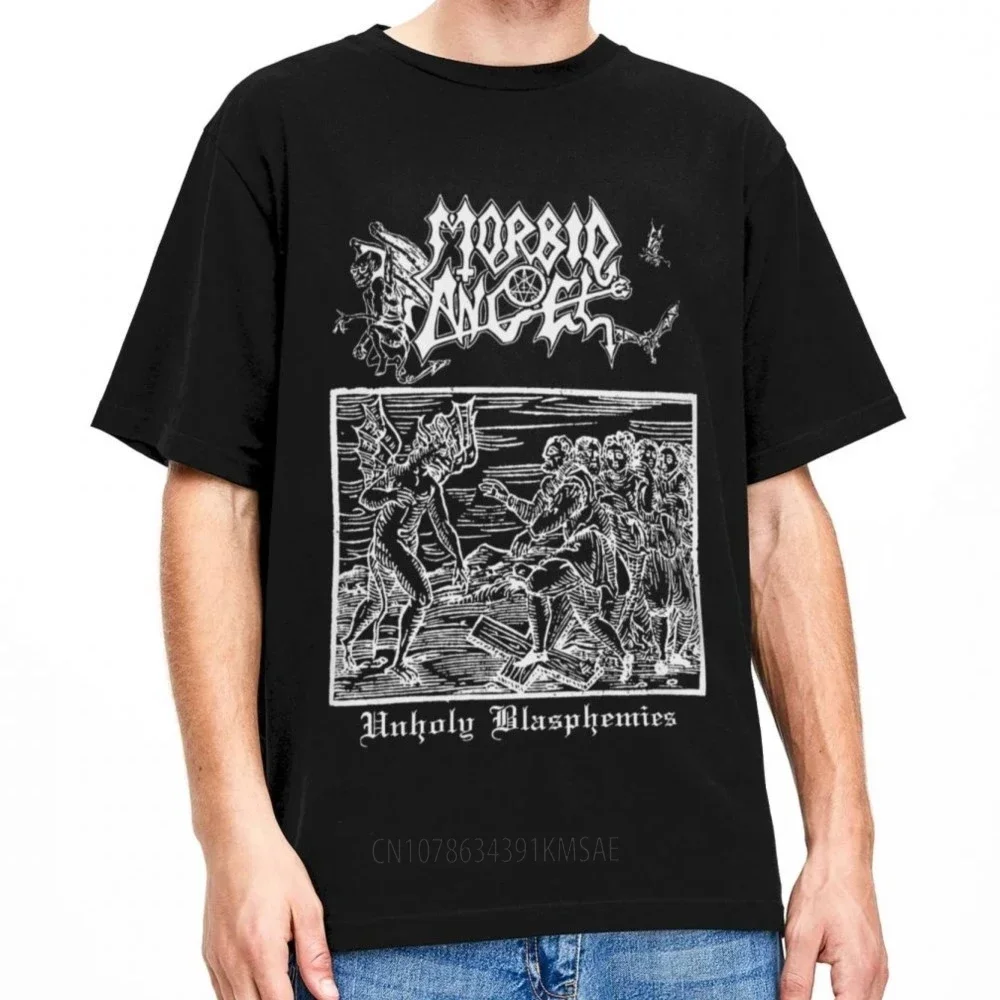 Morbid Angel Band Apparel T-Shirt Men Women Death Metal Fun Cotton Adult Tee