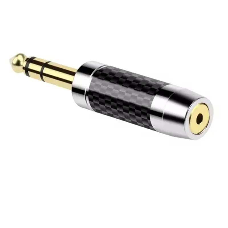 [A92Z!NEW】 Audio Plug Sound Connectors For Audio Equipment, Guitars, Mixing Desks, Pianos, Etc. 6.35 To 3.5