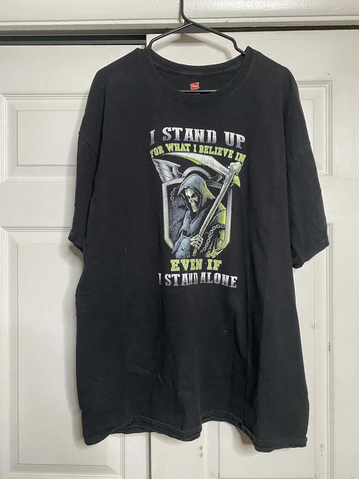 Grim Reaper Stand Up For What Is Right Even If You Stand Alone Men's T-Shirt