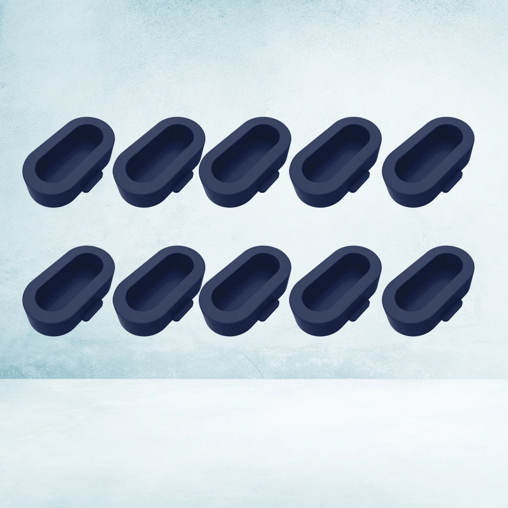 

10 pcs Silicone Port Protector For Watches Red Dust Plug Wear Resistant Long Lasting Durable Caps Plug For Dust