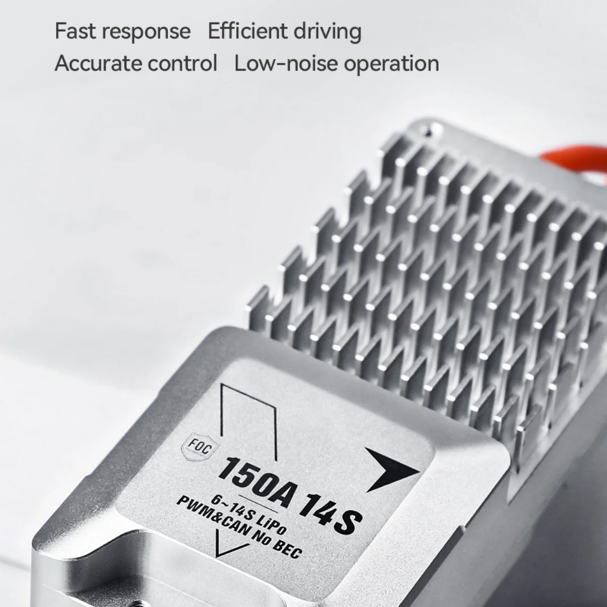 T-MOTOR FOC ESC V150A 14S Electric Speed Controller For Drone VTOL VL8020 VL8022 Motor Fast Response PWM/CAN Efficient Driving