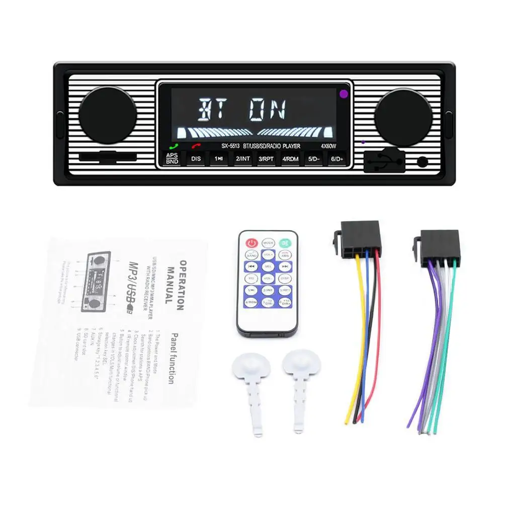 Car Truck Radio Excavator Radio,Digital Media Receiver, Am Fm with Mp3 Player-SX-5513