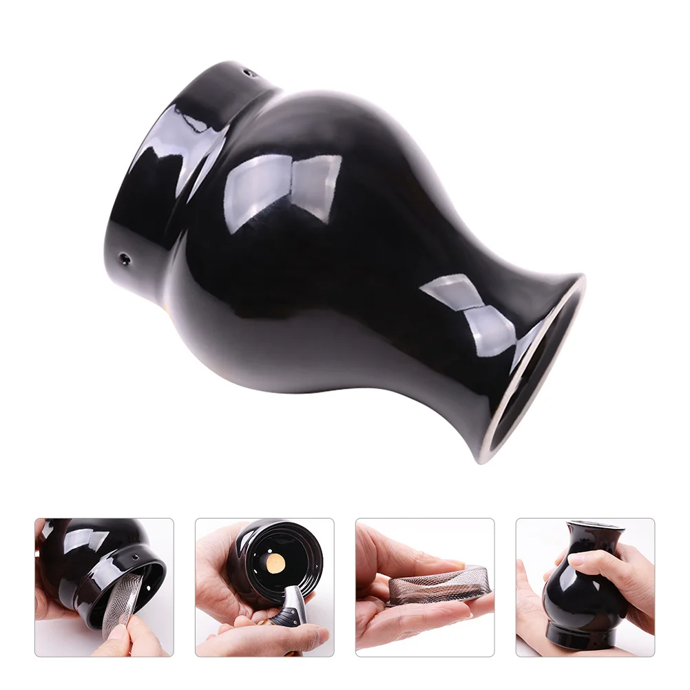 

Professional Moxa Box Metal Durable Portable Lightweight Ergonomic Moxibustion Tank Double Layer Ceramic Hot Storage Moxa Burner