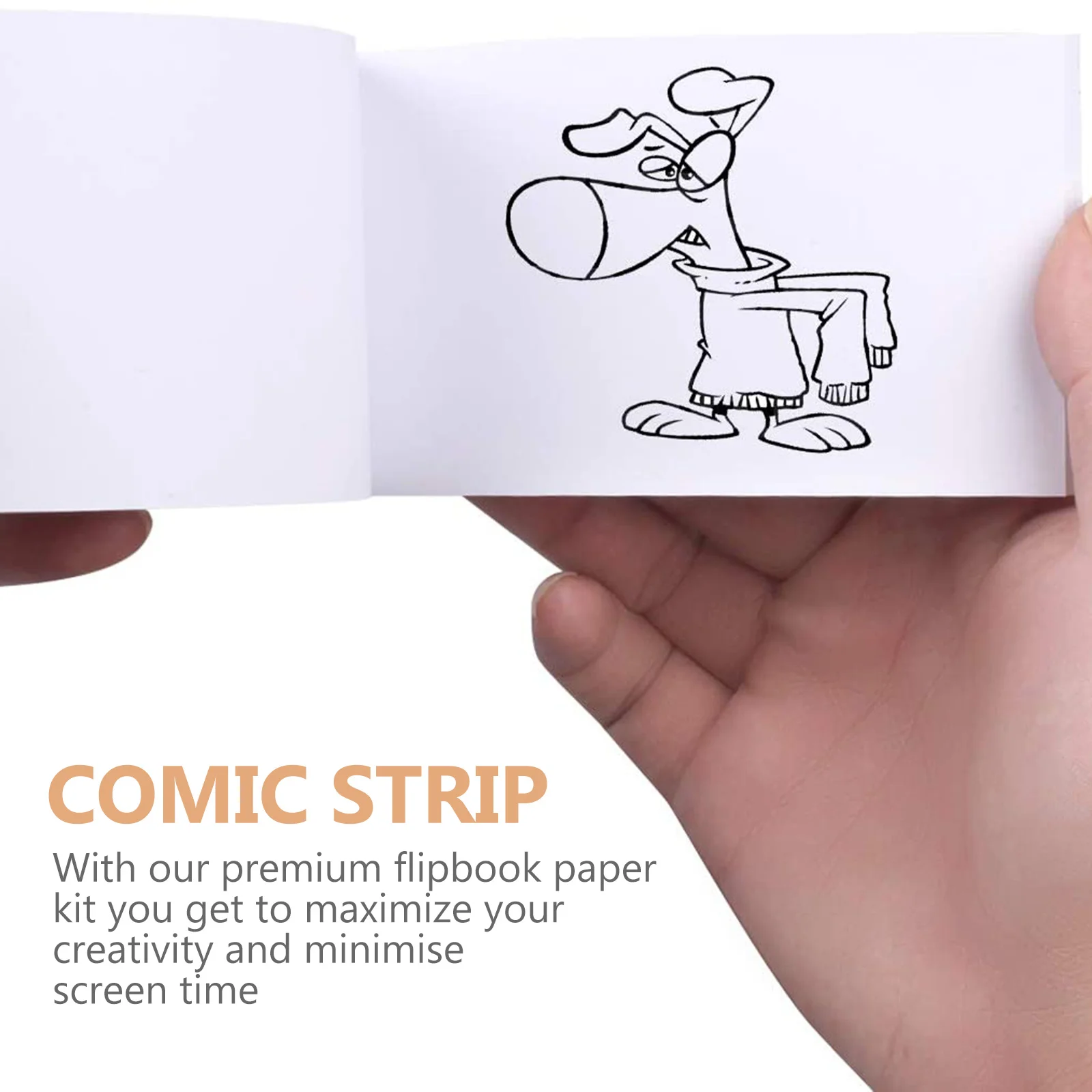 

6Pcs Drawing Pad Sturdy Sewn Binding Multi-Function Portable Sketch Paper Household Convenient Drawing Accessory