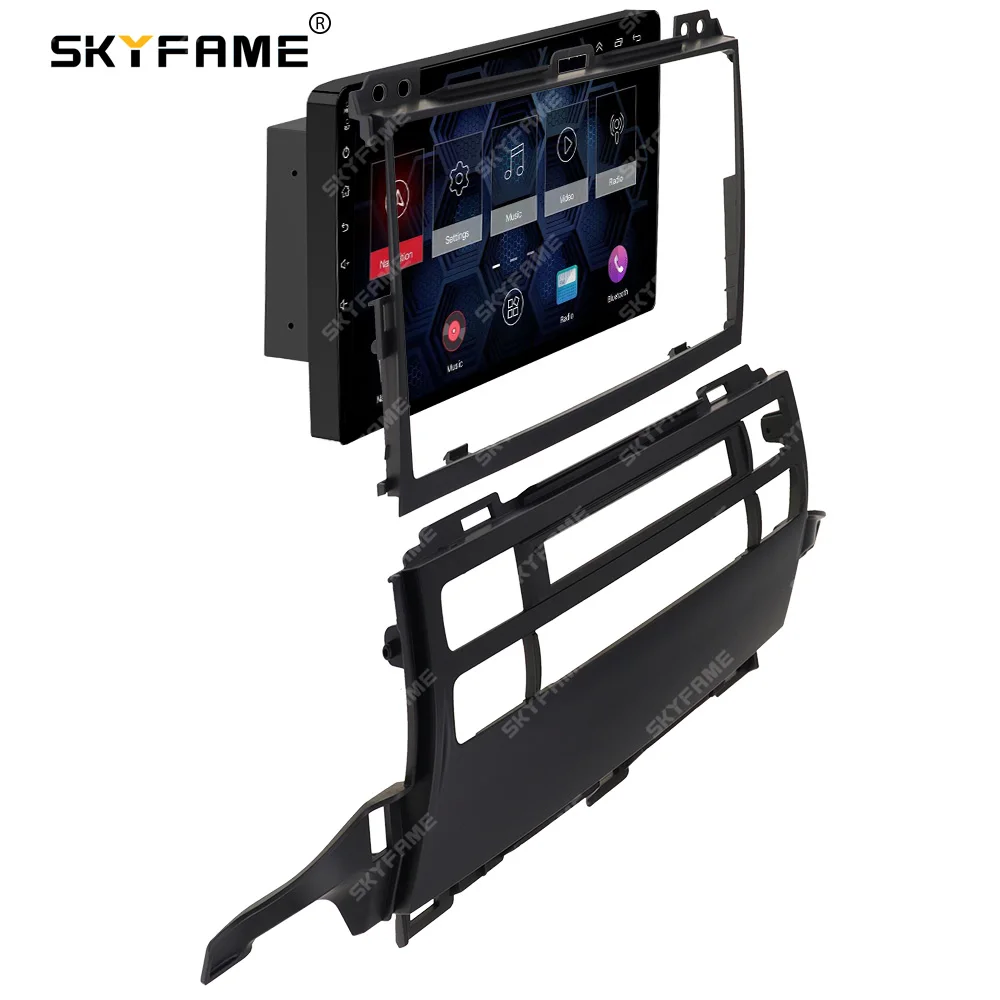 Skyfame Auto Rahmen Blende Adapter Android Radio Audio Dash Fitting Panel Kit für Toyota Land Cruiser Prado 120 j120