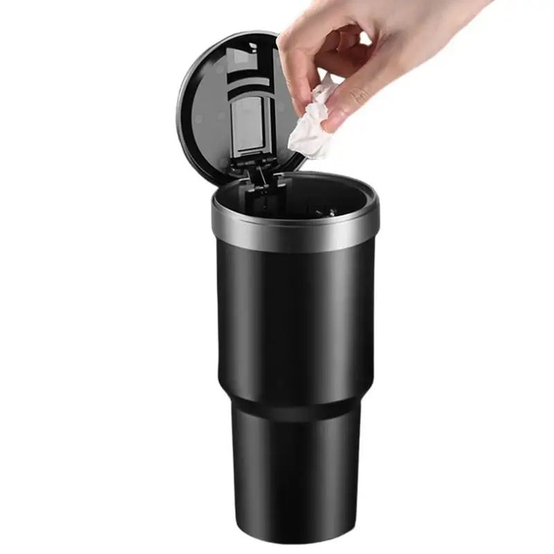 

Автомобильный держатель для мусорного бака, подстаканник для стакана, герметичный Автомобильный держатель для мусора, мусорный бак для переднего и заднего сиденья, аксессуары для дома и рабочего стола