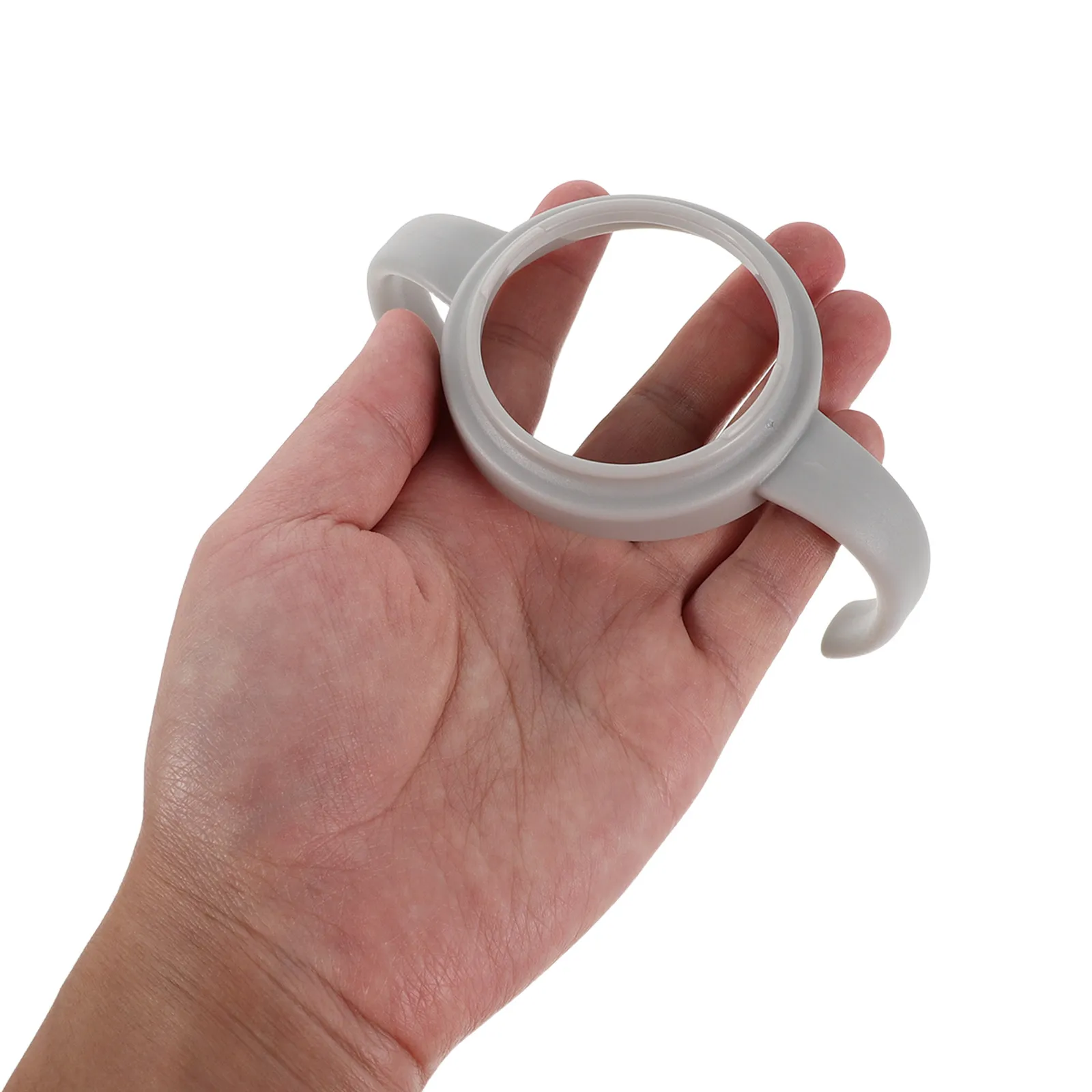 

10Pcs Plastic Baby Bottle Handles for Wide Neck Glass Bottles Sippy Cups Toddler Feeding Grip Ergonomic Colorful Sterilizable