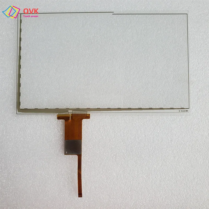 7 Inci Hitam P/N XWC3218 Peralatan Kontrol Industri Sensor Digitizer Layar Sentuh Kapasitif XWC3218 6Pin