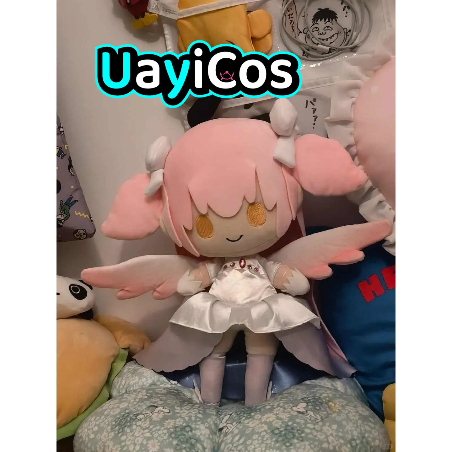 30cm Puella Magi Madoka Magica Madoka Kaname  Stuffed Plushies Cotton Plush Doll Body Clothes Kawaii Anime Game Toy For Kids Gif