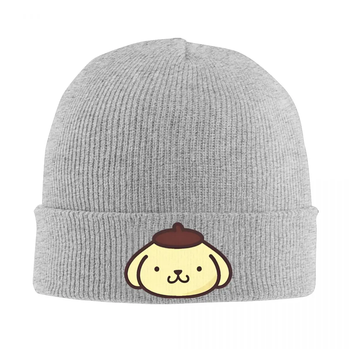 Pom Pom Purin Beanie Hats Sanrio Retro Caps Men Women Outdoor Knit Hat Spring Design Elastic Beanie Hat