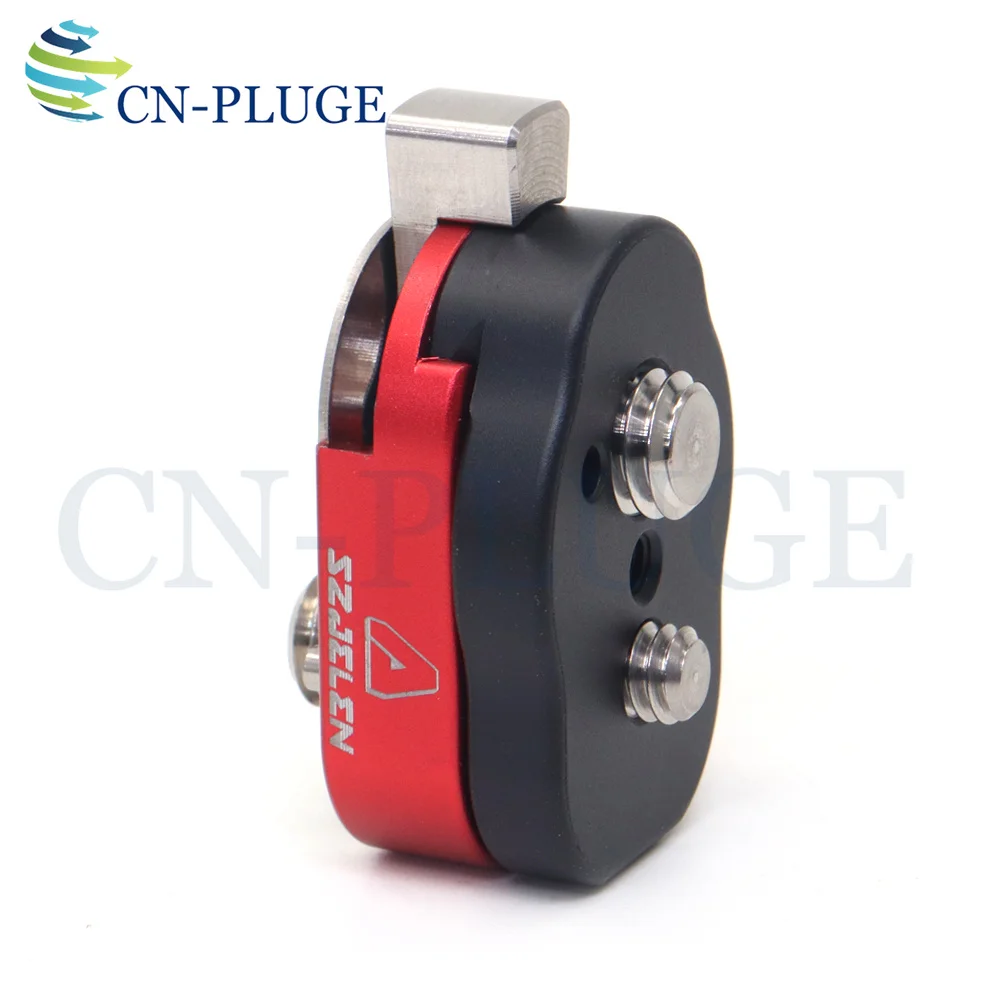 The Mini Monitor Quick Release Plate is Fixed With 3/8 Screws for LCD Monitor Magic Arm LED Light Camera Camera With M3 Screws