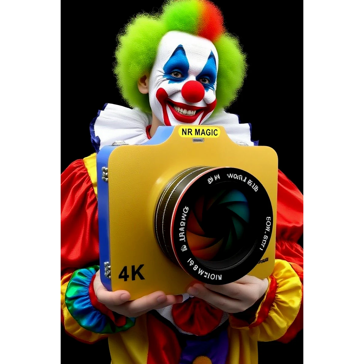 مزحة كاميرا الخدع السحرية وهمية كاميرا تفاعلية ماجيا اكسسوارات للساحر مهرج المرحلة الشارع الكوميديا الوهم مضحك الدعائم