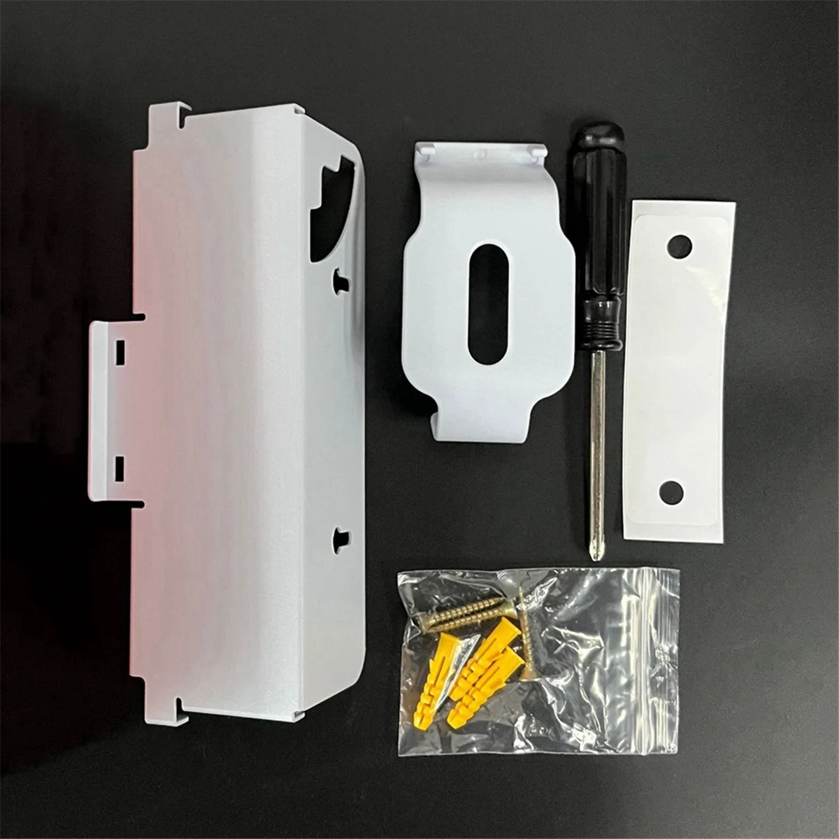 Universal Wall Mount for and Console Wall Mount Storage Rack Console Wall Bracket White