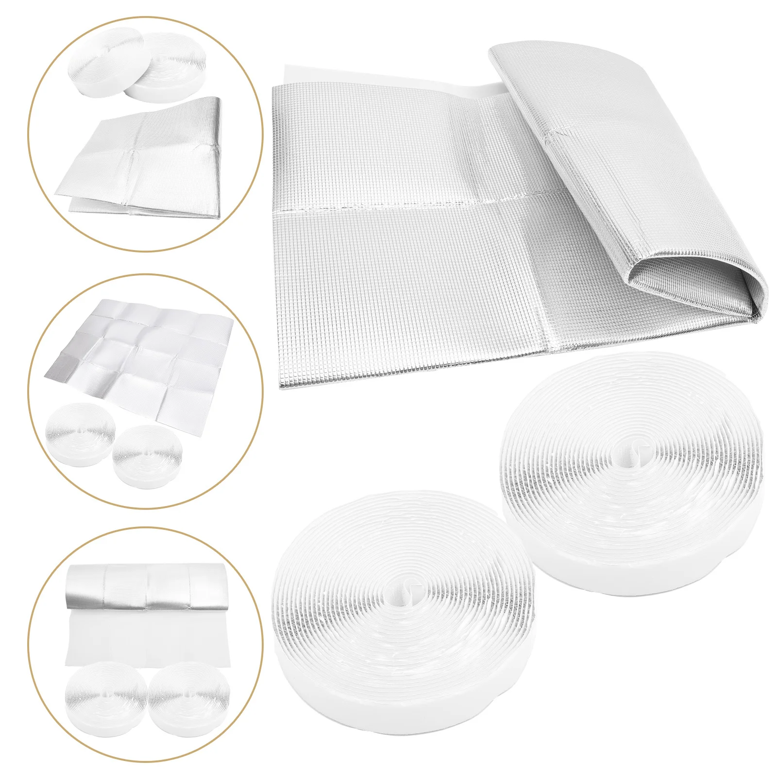 التهوية غطاء عازل 129x95 سنتيمتر الأبيض تقليم إلى صالح العلية مروحة السقف مصراع الختم قابلة لإعادة الاستخدام تنفيس الهواء أنبوب التيار المتناوب