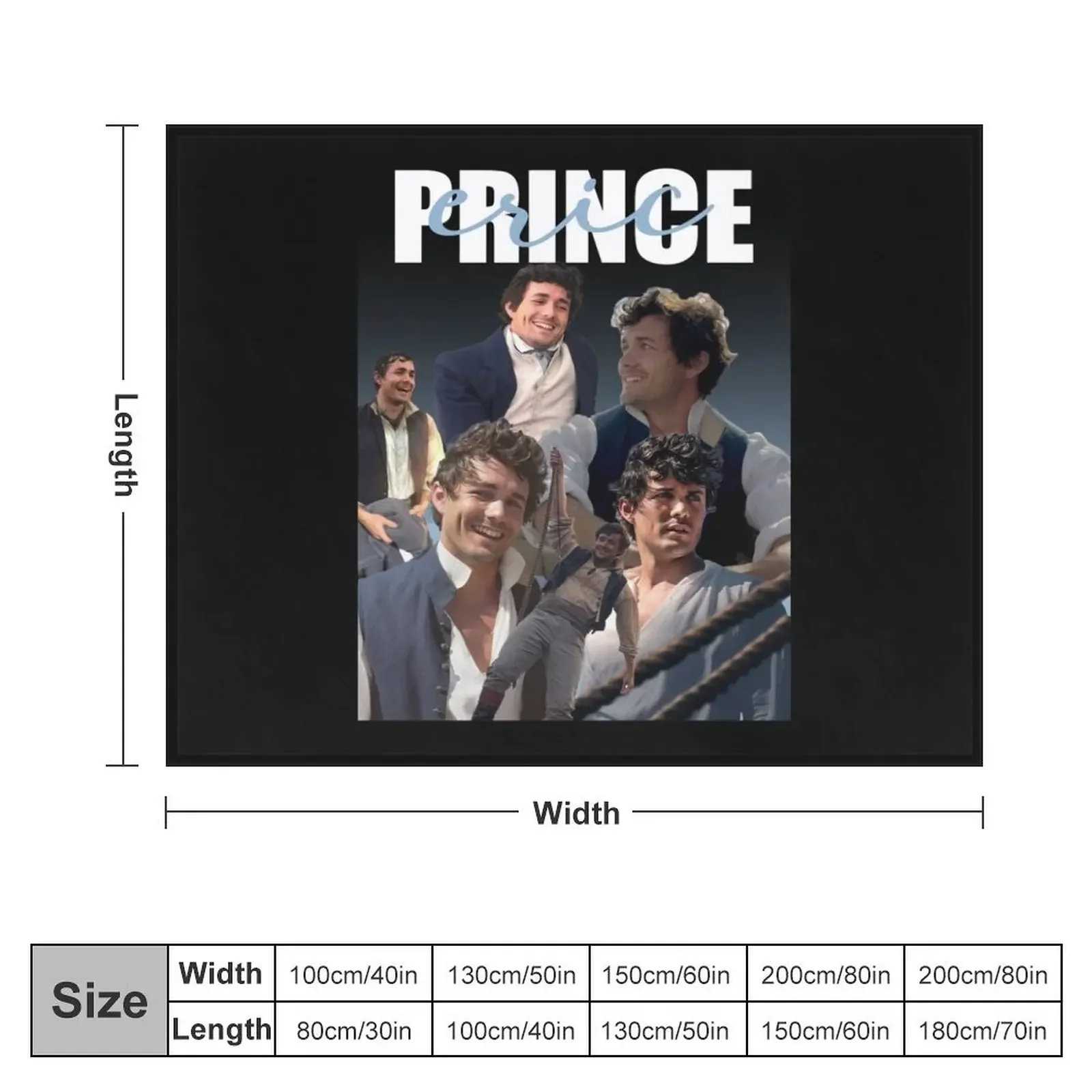 Prince Eric Layover Throw Blanket Kid'S Summer Blankets