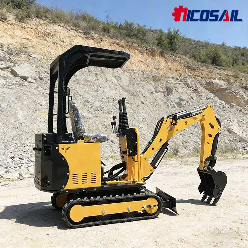 

Lightweight Household 1ton Mini Crawle Excavator – for Patio Digging, Garden Path Construction & Debris Cleanup ﻿