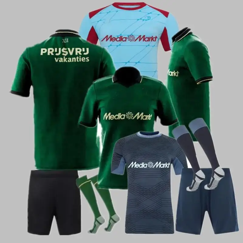 

Nuevo conjunto infantil FeyenoordeS 2025 2026 Entrenamiento conjunto para adultos nueva camisa para adultos 11-16 días Llevará e