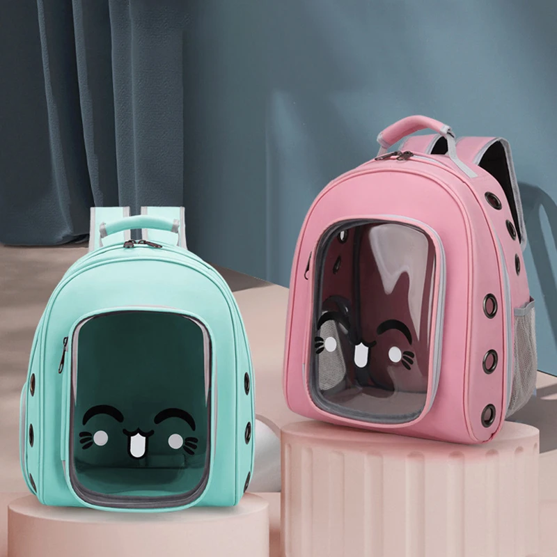 

Cat Backpack Pet Carrier Bag Travel Capsule Backpack for Cat Breathable Pet Transportation Accessories Transparent Portable