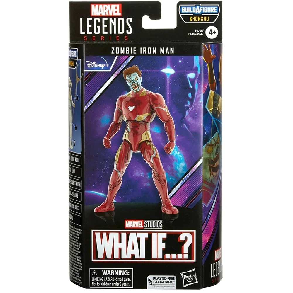 [Auf Lager] Hasbro Marvel Legenden Khonshu Serie Zombie Iron Man (was wäre wenn...?) Sammler Anime Action figur Modell Geschenk Spielzeug