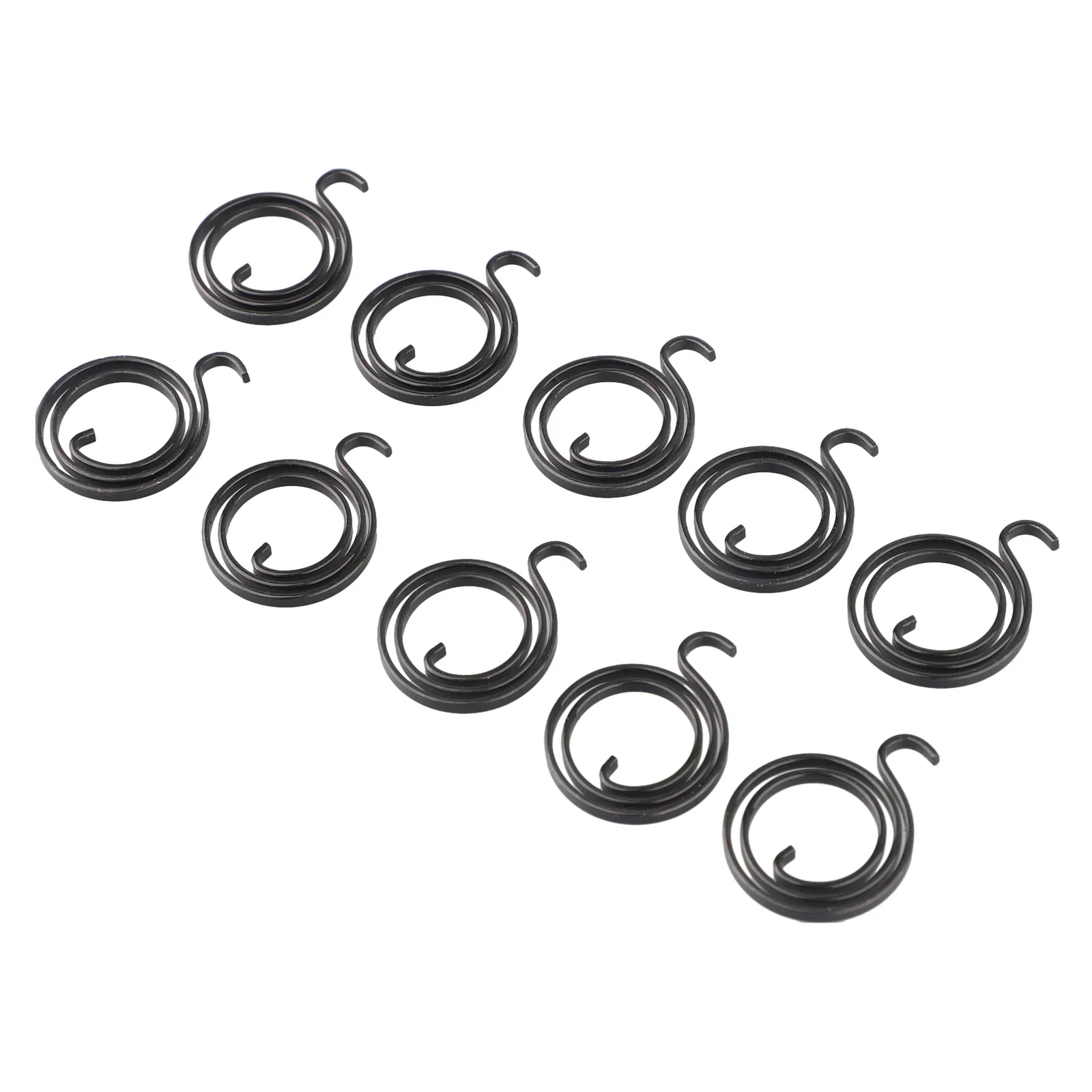 Torsion Spring Springs Black Round Stainless Steel 10Pcs 19mm Inner Diameter 28mm Outer Diameter Interior Durable
