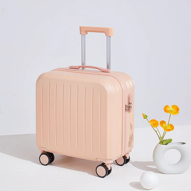 여성용 바퀴 달린 여행 가방, 스피너 트롤리 케이스 가방, 2024 신제품