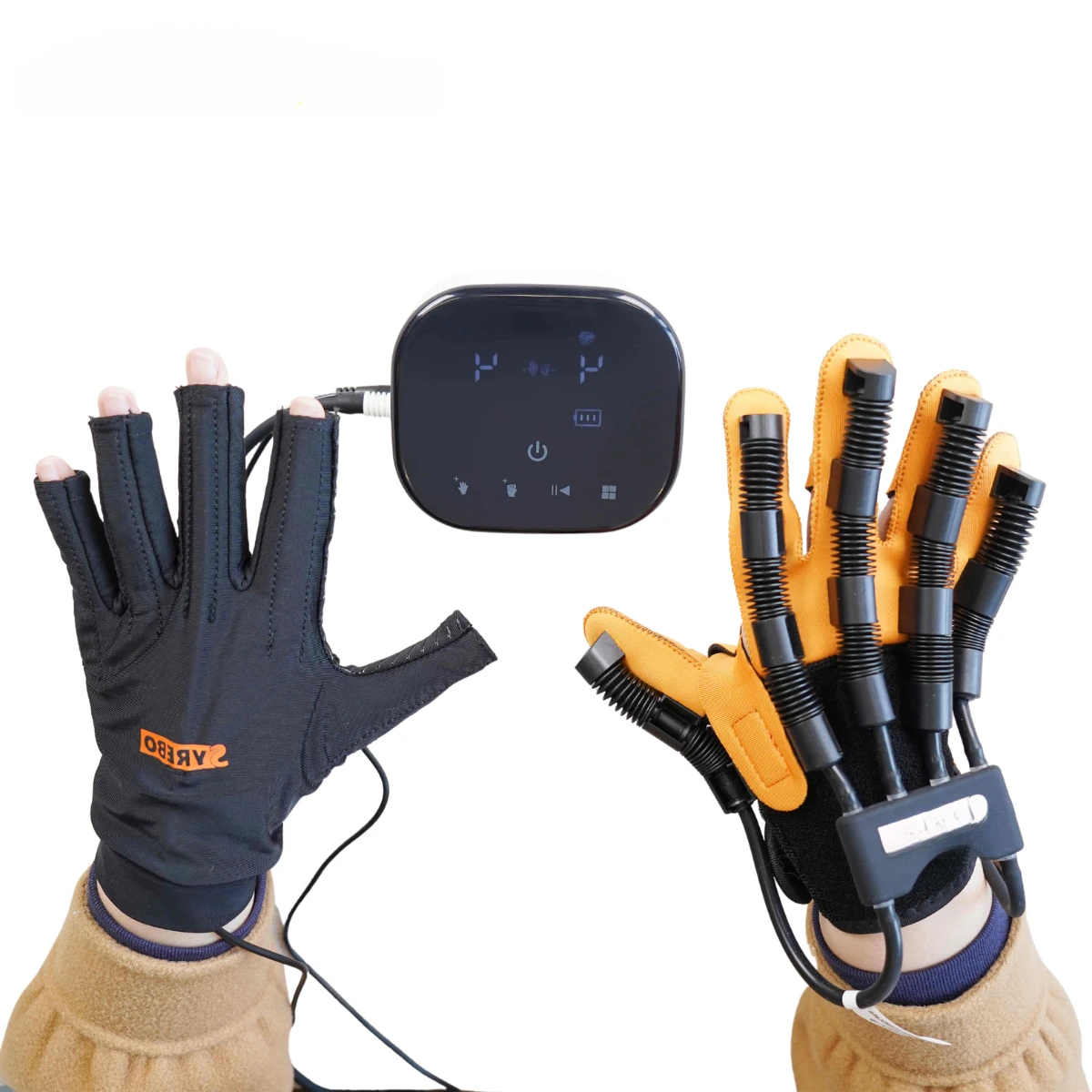 Continuous Passive Movement Therapy of Household Finger Training Robot Gloves